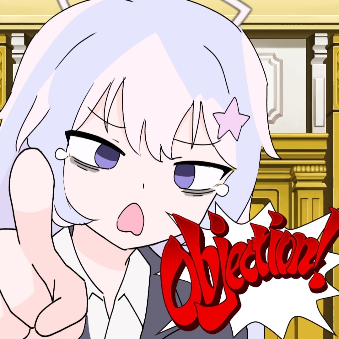 1girl, ace_attorney, aged_up, alternate_costume, bags_under_eyes, black_jacket, black_suit, blue_archive