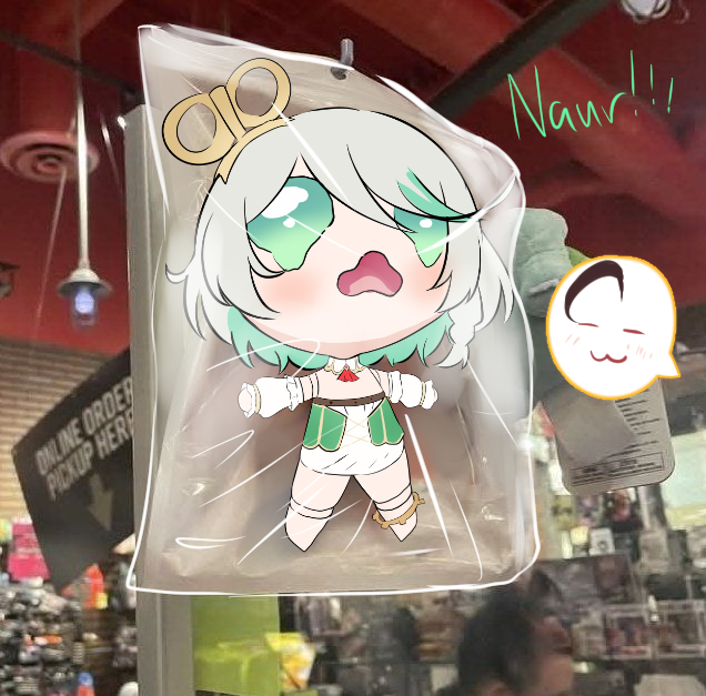 1girl, bulbasaur, cecilia_immergreen, chibi, doll_joints, green_eyes, green_hair, grey_hair