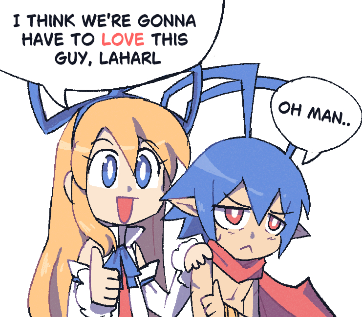 1boy, 1girl, :d, antenna_hair, blonde_hair, blue_bow, blue_bowtie, blue_eyes