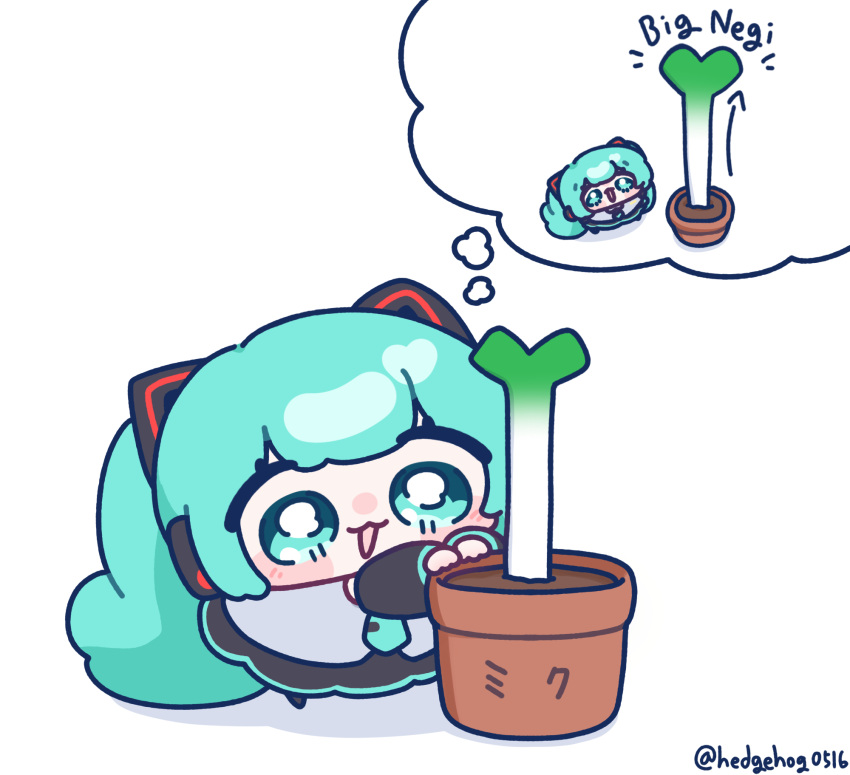 1girl, :3, :d, aqua_eyes, aqua_hair, blush_stickers, chibi, chibi_only