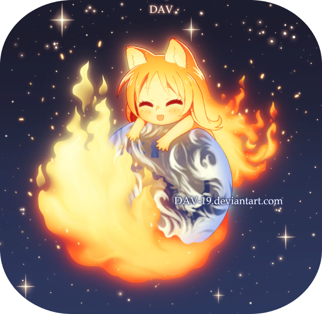 1girl, :d, ^_^, animal_ears, chibi, chibi_only, closed_eyes, commentary