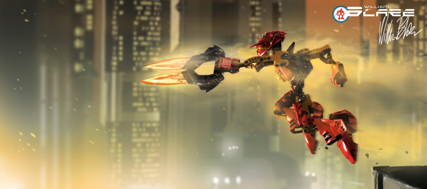 1boy, christian_faber, city, concept_art, english_commentary, english_text, green_eyes, helmet