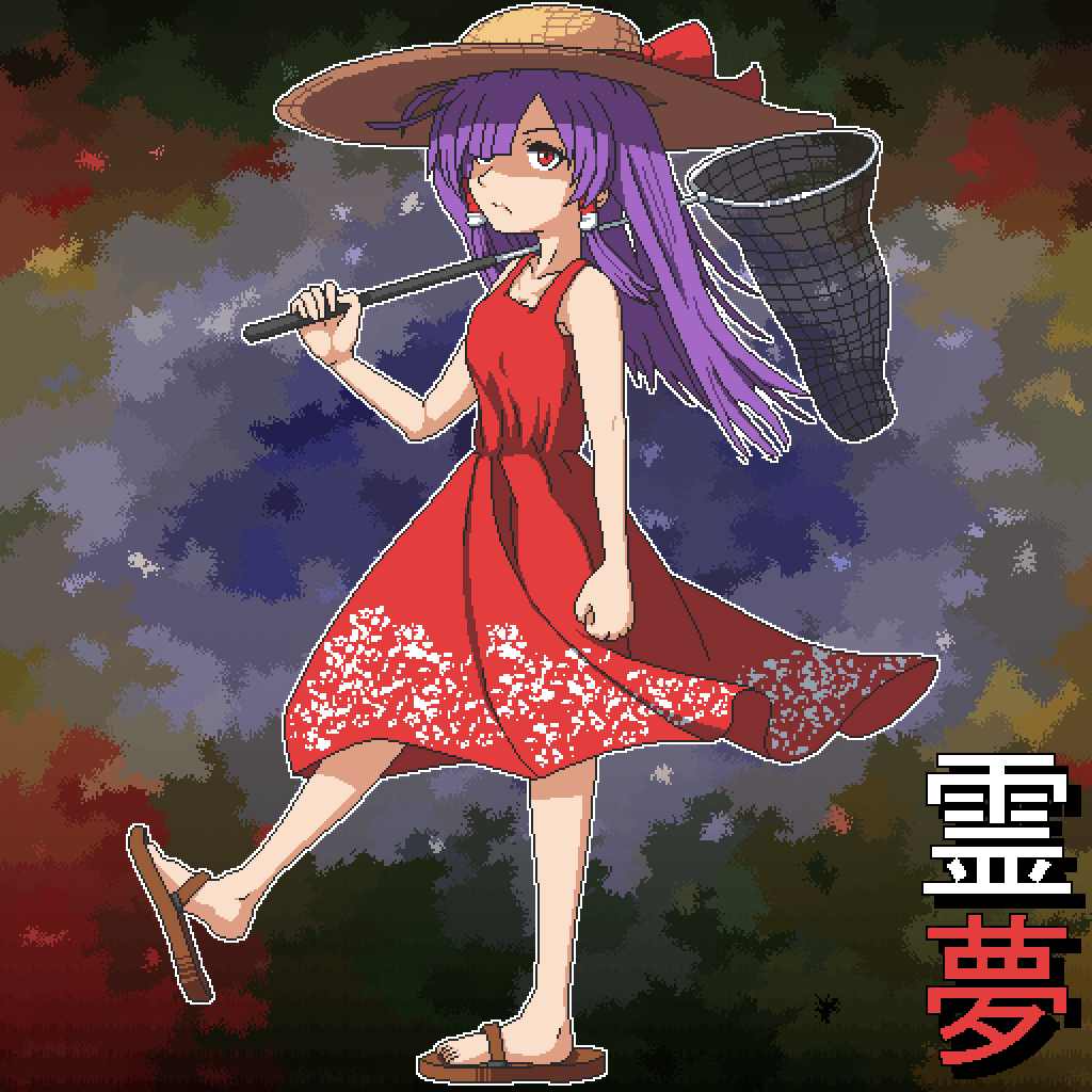 1girl, aksawshin, alternate_costume, bow, commentary, dress, from_side, frown