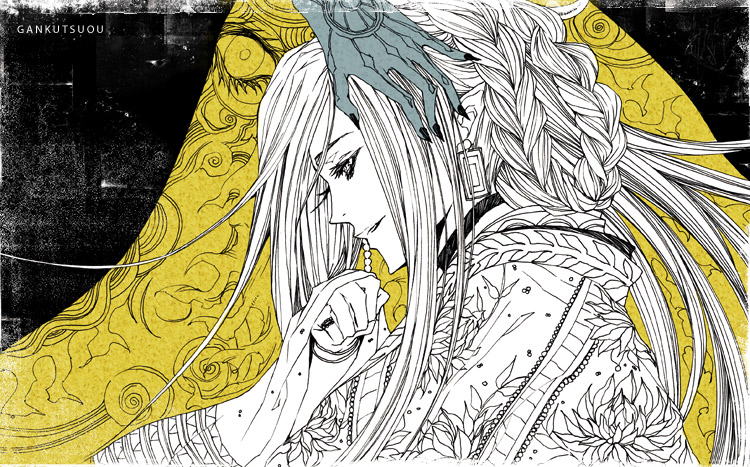 count_of_monte_cristo, gankutsuou, hands, haydee, tako_rii