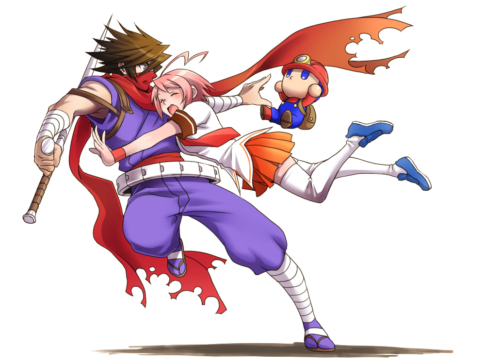 aino_heart, arcana_heart, bad_id, capcom, crossover, esaka, m.u.g.e.n, mugen_(game)