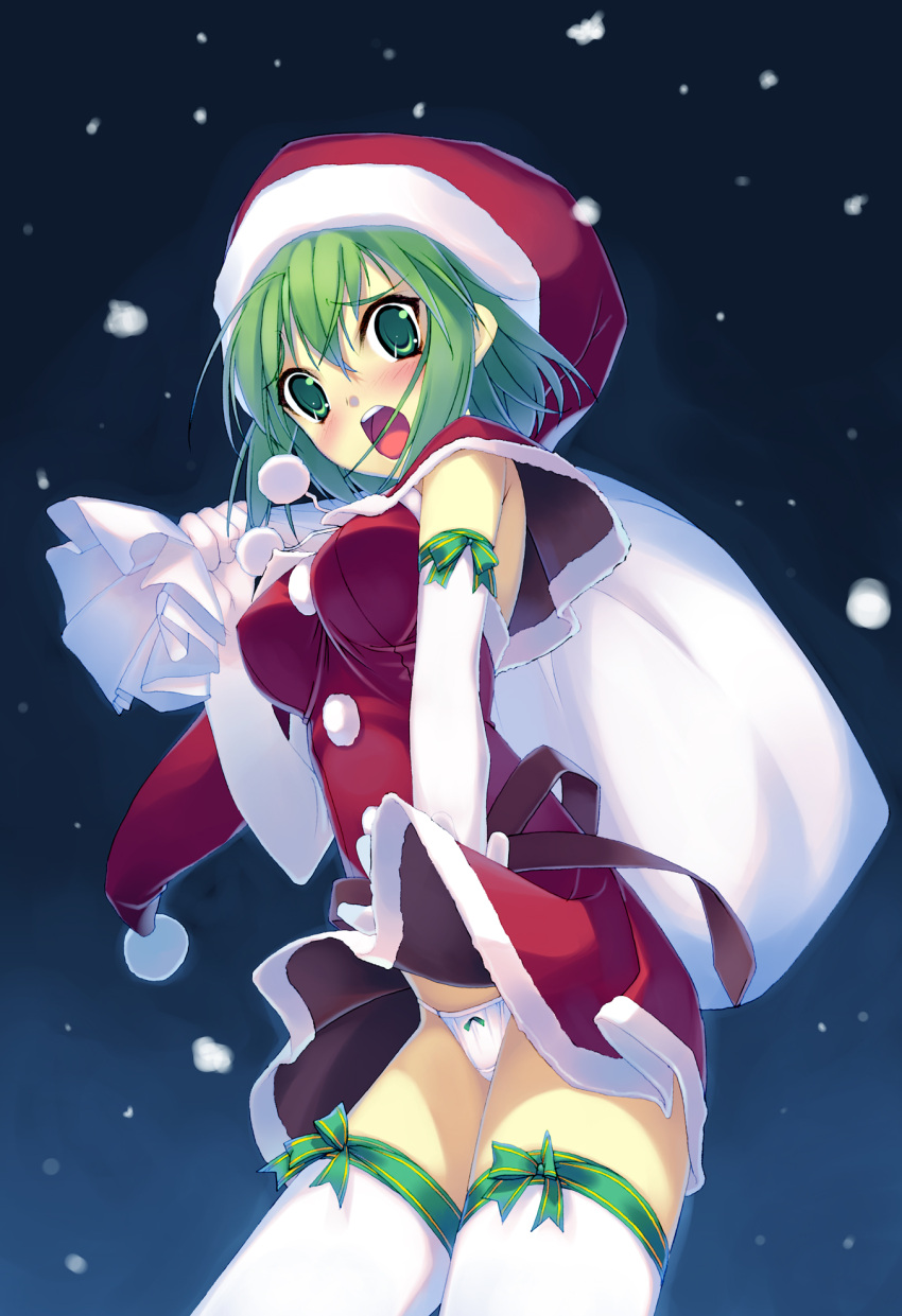 1girl, blush, breasts, dress, dress_lift, eyebrows_visible_through_hair, female, fism