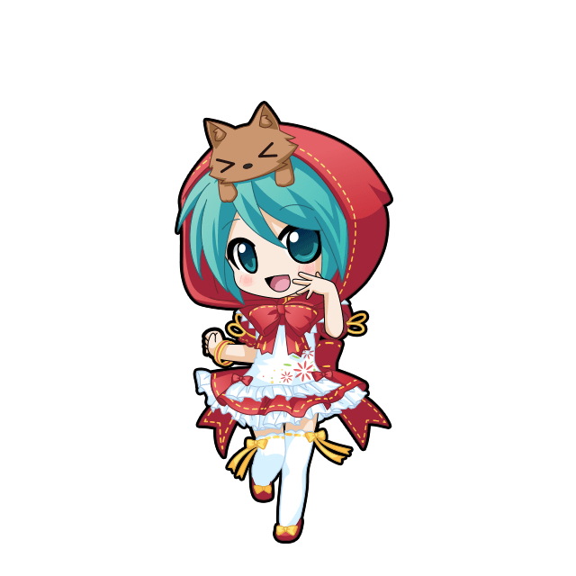 1girl, animal_on_head, apron, aqua_eyes, aqua_hair, back_bow, black_outline, blush