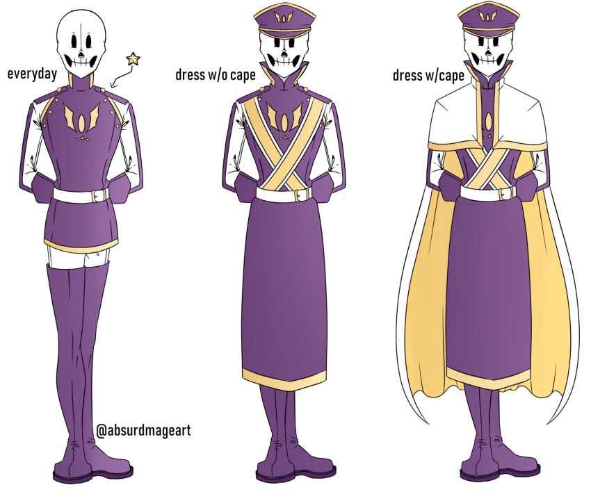 1boy, 2019, 2d, absurdmage, alternate_costume, arms_behind_back, artist_name, belt
