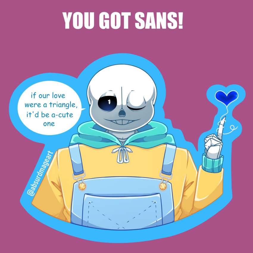 1:1, 1boy, 2020, 2d, absurdmage, alternate_costume, aqua_overalls, artist_name
