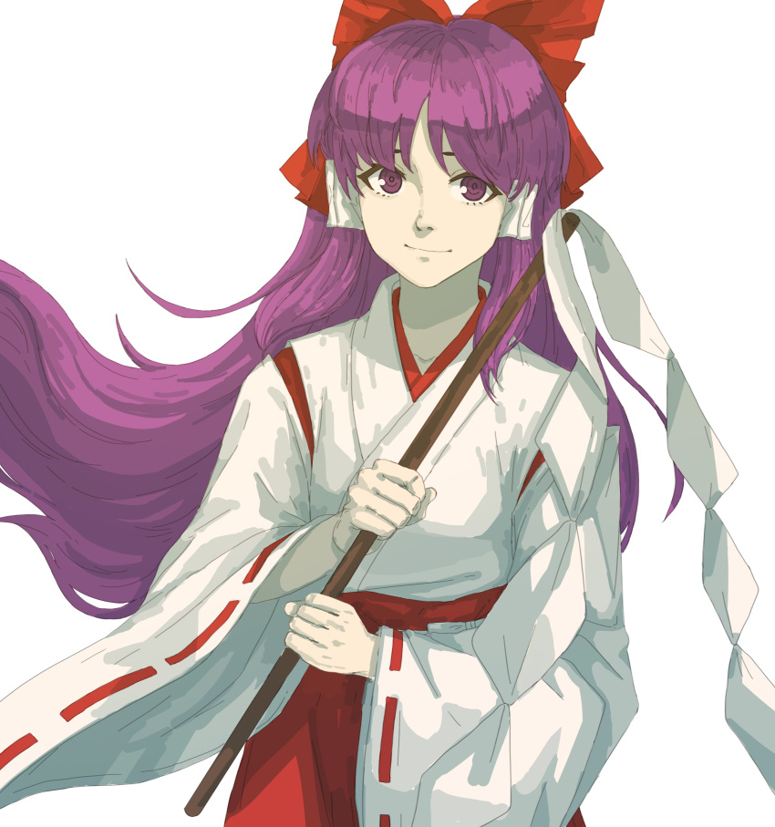 1010kman, 1girl, absurdres, commentary_request, hair_ribbon, hakurei_reimu, hakurei_reimu_(pc-98), highres