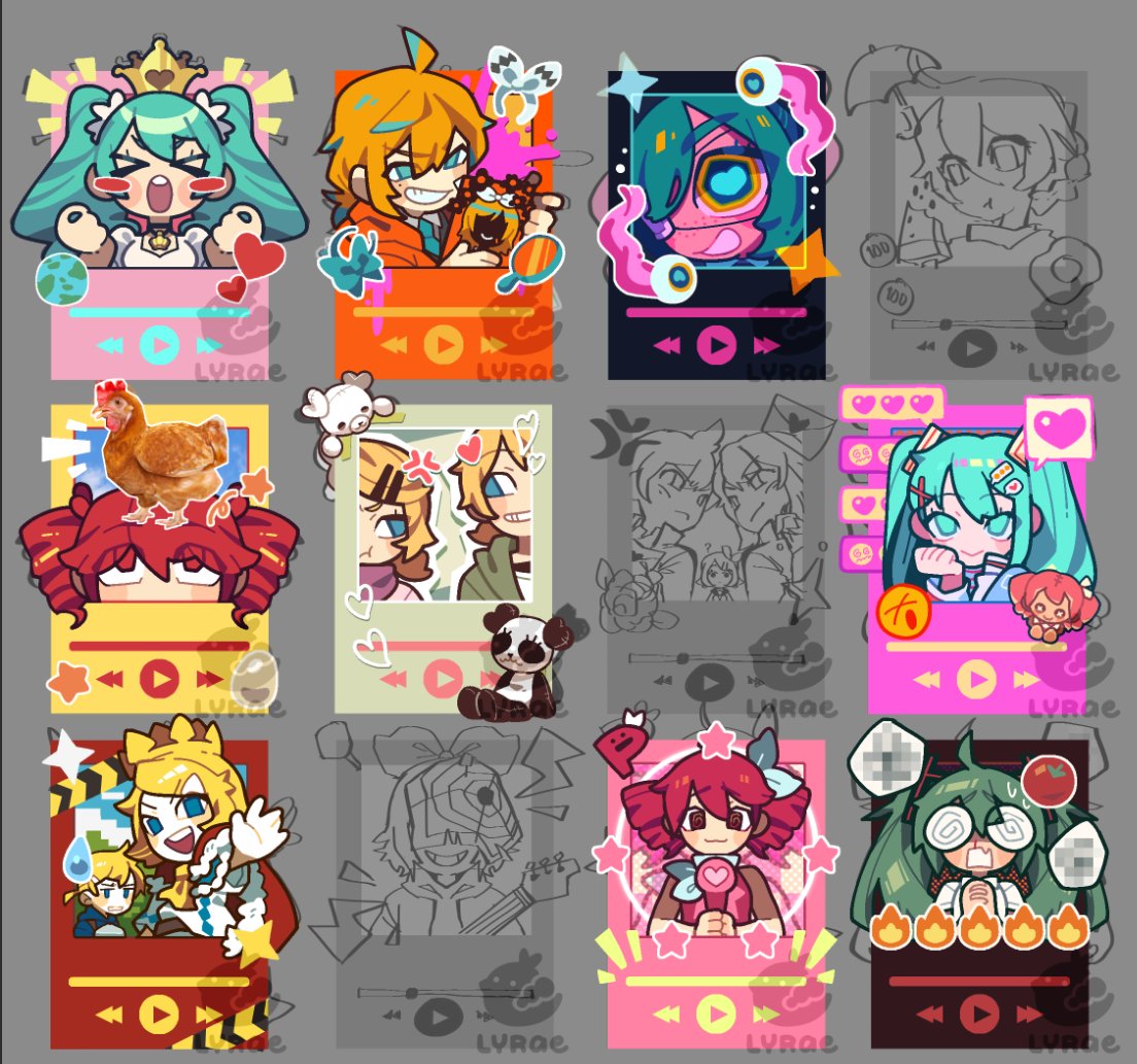 alternate_costume, bear, bird, birdbrain_(synthesizer_v), blush_stickers, bouken_no_sho_ga_kiemashita!_(vocaloid), censored, chicken