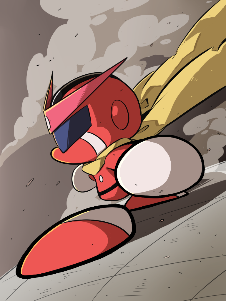 1boy, assault_visor, black_helmet, blue_visor, commentary_request, dust_cloud, from_side, gloves
