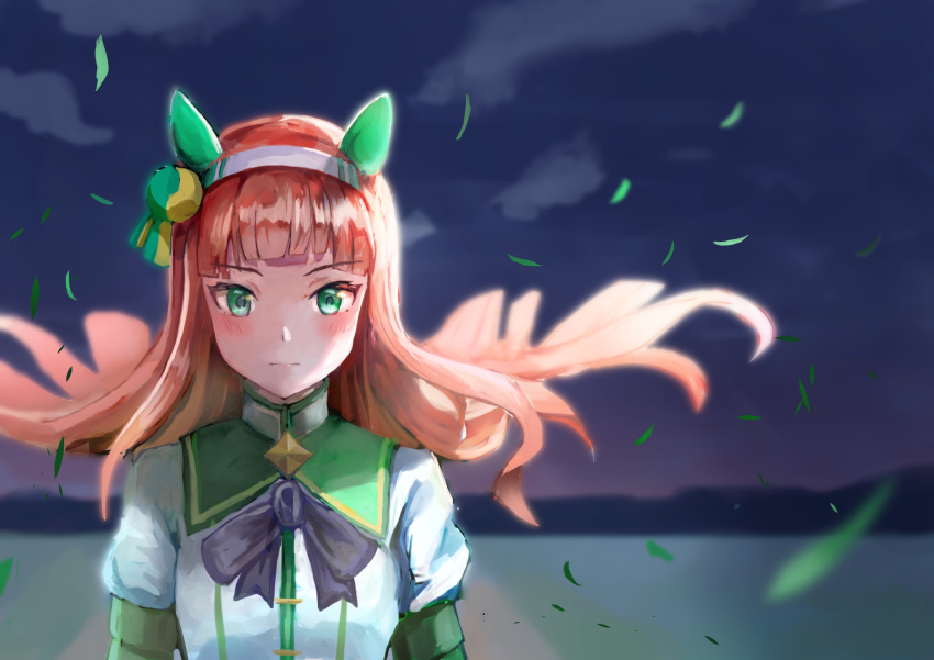 1girl, animal_ears, aoniyoshi, black_bow, blunt_bangs, blush, bow, closed_mouth