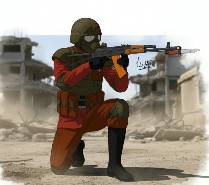 ak-74, aks-74, assault_rifle, bayonet, command_&amp;_conquer, command_&amp;_conquer:_red_alert, conscript, gas_mask