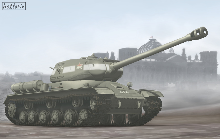 absurdres, artist_name, berlin, commentary, english_commentary, hattorin, highres, is-2