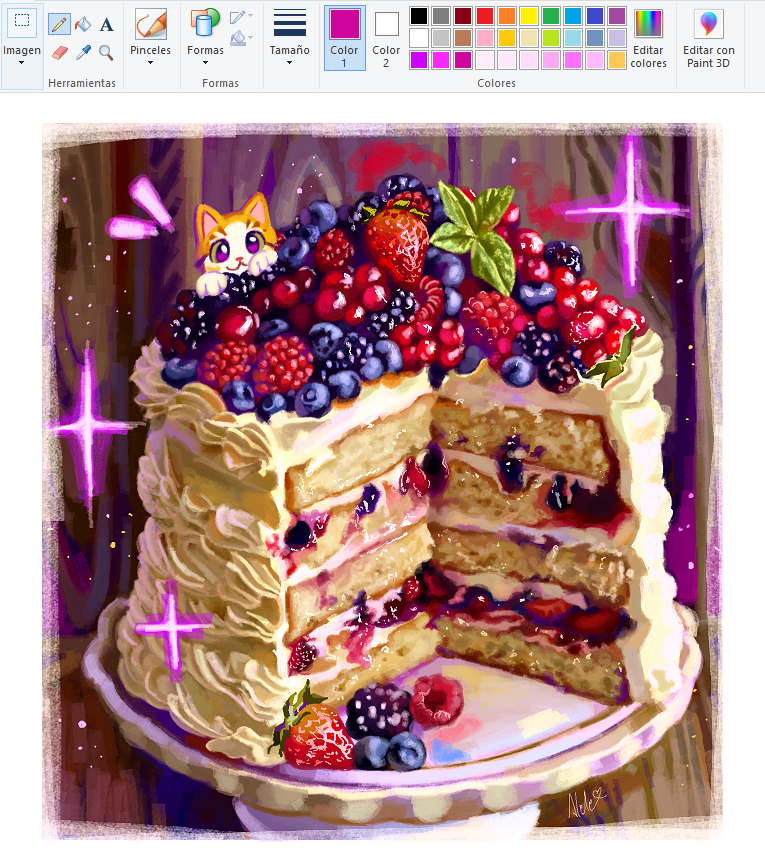 alwaysalele, animal, blackberry_(fruit), blueberry, cat, commentary, english_commentary, food
