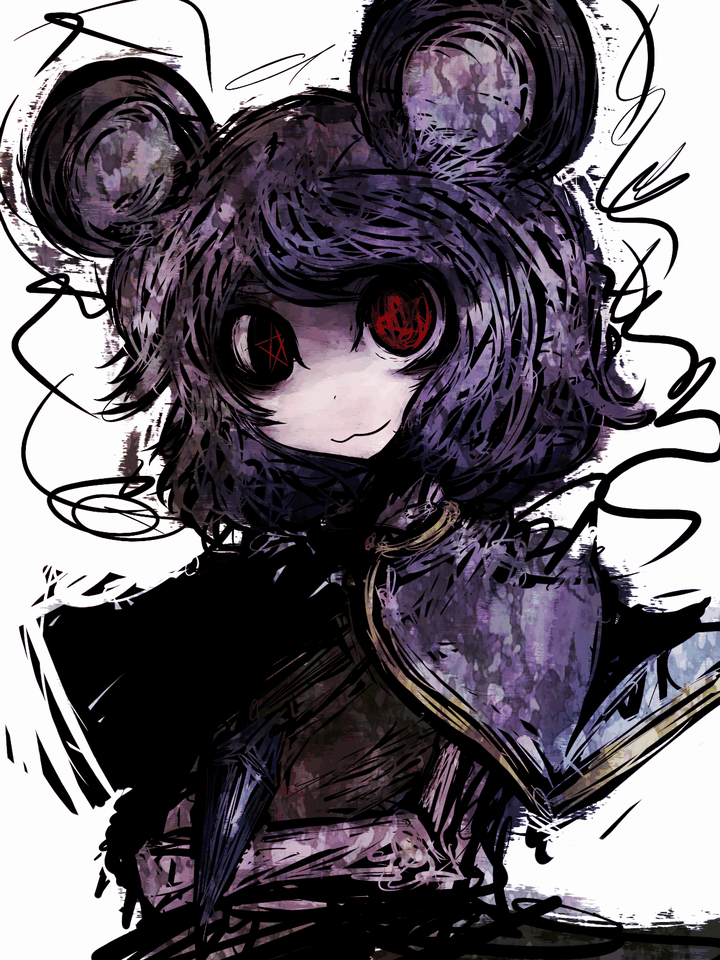 animal_ears, bad_id, f7(eiki), mouse_ears, nazrin, red_eyes, touhou