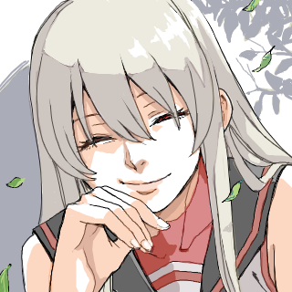 1girl, ^_^, anonymous_(japanese), bad_source, bare_shoulders, closed_eyes, closed_mouth, collarbone
