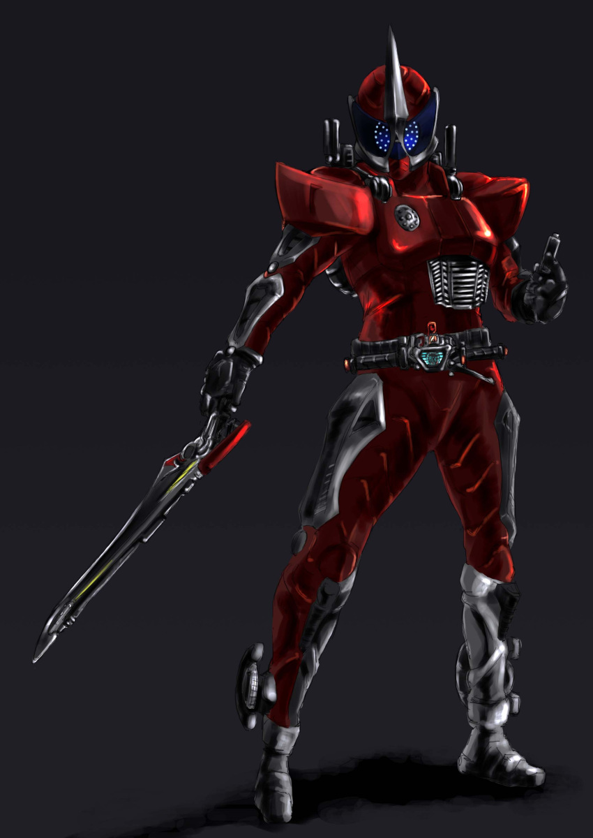 belt, henshin, highres, kamen_rider, kamen_rider_accel, kamen_rider_w, kimmt, paintedmike