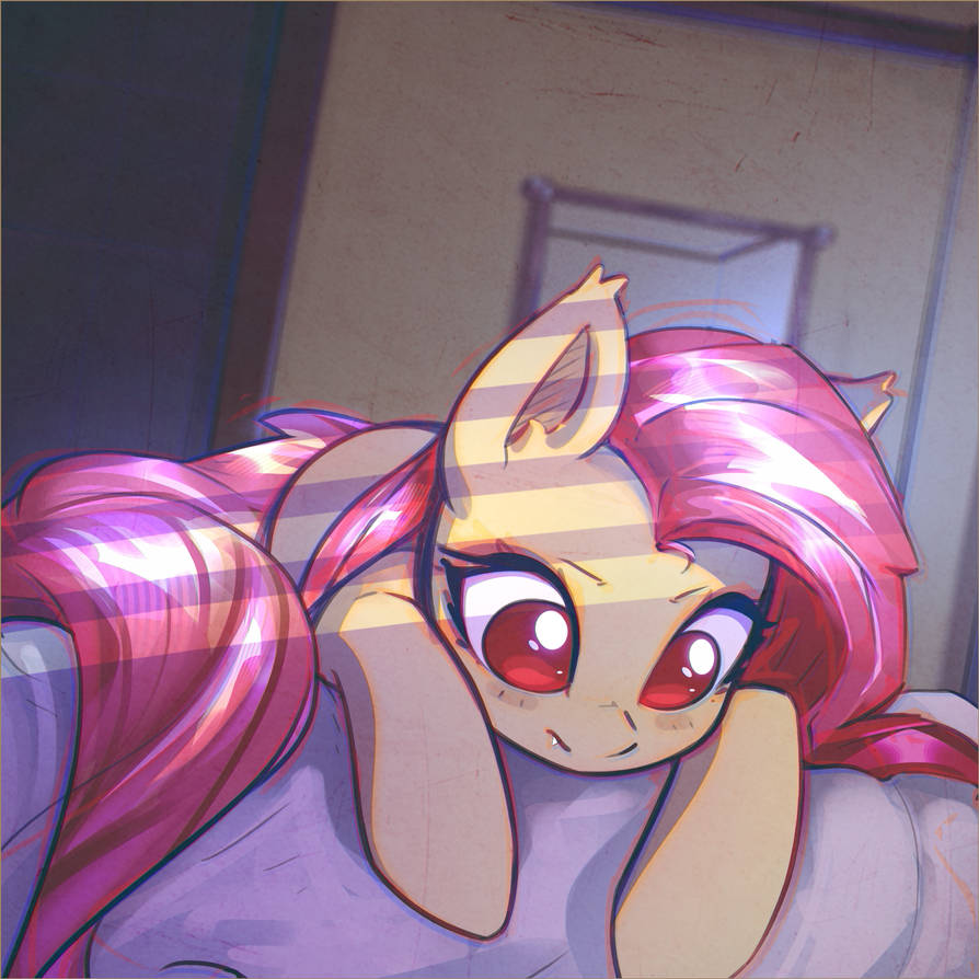bat_wings, flutterbat, fluttershy, long_hair, mirroredsea, my_little_pony, my_little_pony:_friendship_is_magic, pegasus