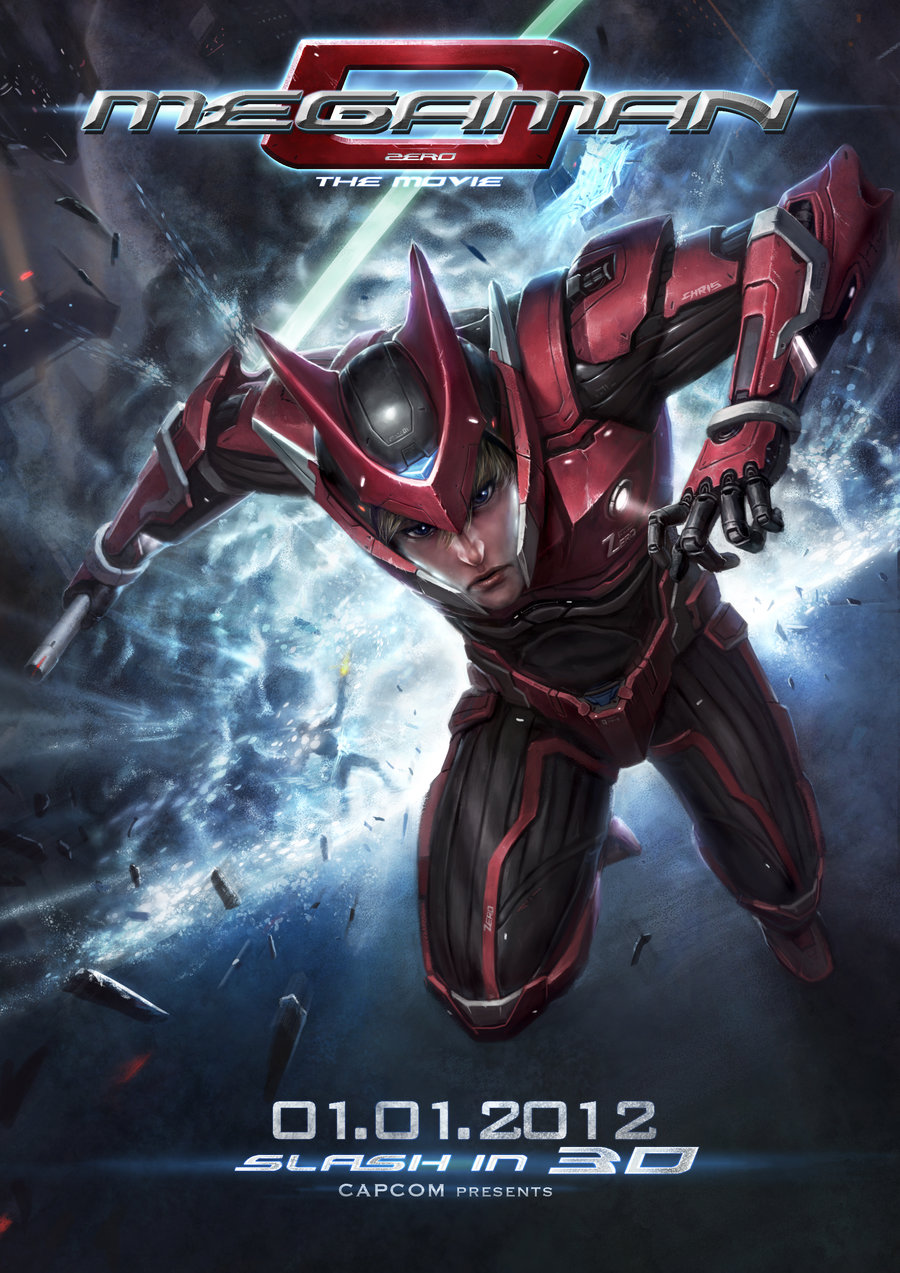 blonde_hair, capcom, chrisnfy85, energy_sword, error, explosion, helmet, highres