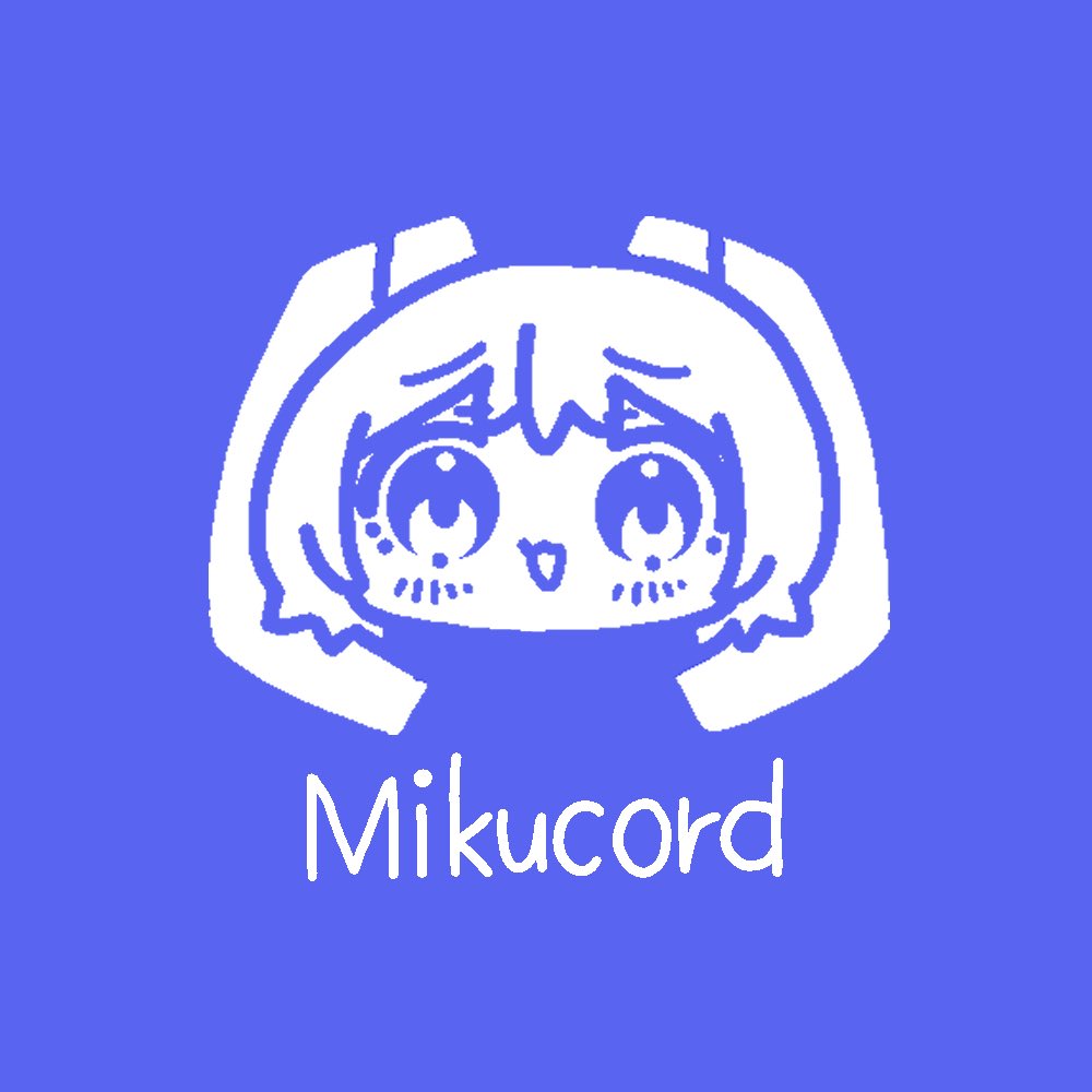 1girl, :3, :d, character_name, commentary, discord, discord_logo, english_text