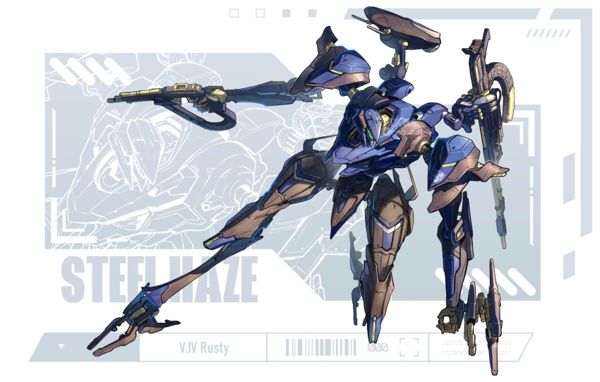 armored_core, armored_core_vi:_fires_of_rubicon, assault_rifle, assault_visor, character_name, commentary, energy_blade, eno_zatta08