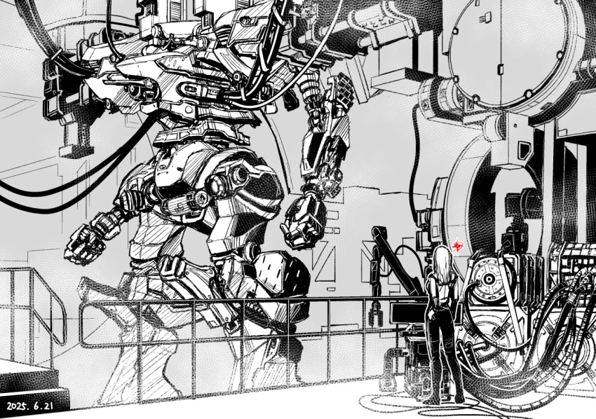 1girl, 621_(armored_core_vi), armored_core, armored_core_vi:_fires_of_rubicon, ayre_(armored_core_vi), cable, commentary, dated