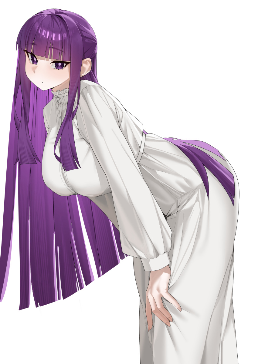 1girl, absurdres, arril100, breasts, closed_mouth, commentary, dot_mouth, dress