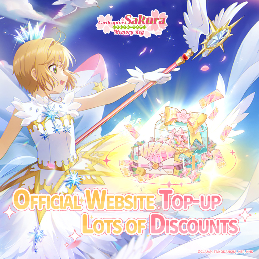 1girl, :d, antenna_hair, back_bow, blue_crown, blue_sky, bow, brown_hair