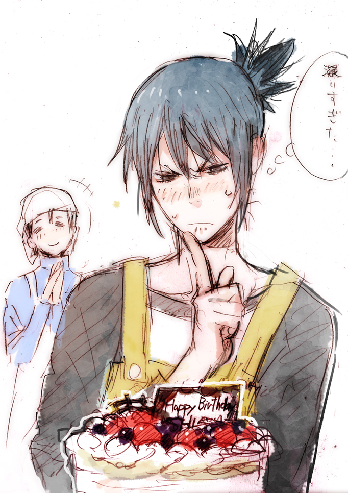 birthday_cake, karan_(no.6), nezumi_(no.6), no.6, toi8