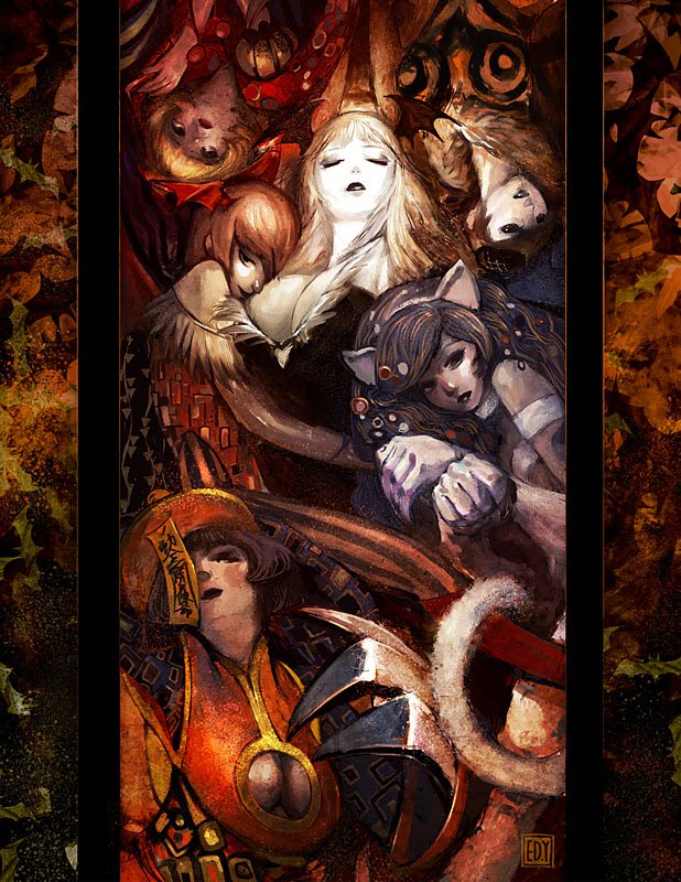 animal_ears, bulleta, capcom, cat_ears, darkstalkers, demon_girl, felicia, head_wings
