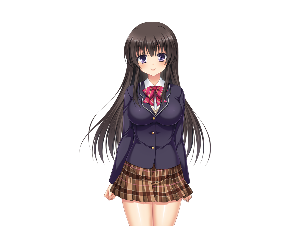 1girl, aomi_riru, black_hair, blazer, blush, bow, bowtie, breasts
