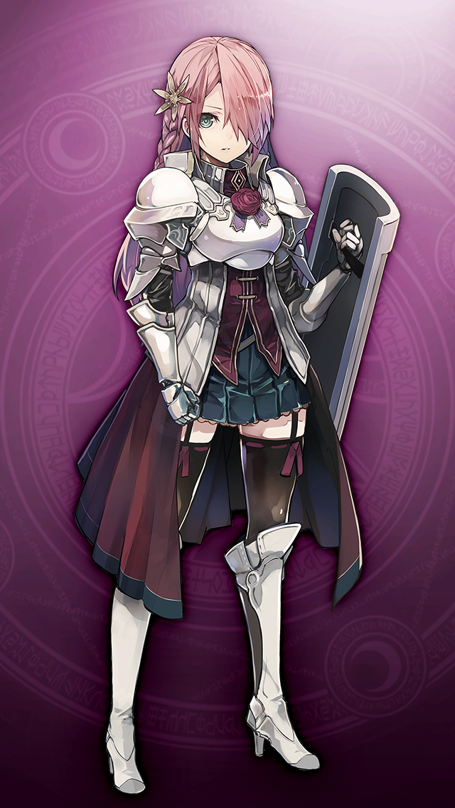 1girl, adah_(grimms_notes), adah_(original)_(grimms_notes), armor, armored_boots, black_thighhighs, blue_eyes, blue_skirt