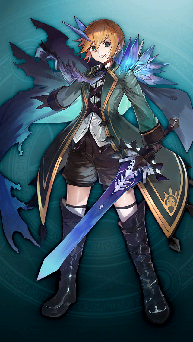 1boy, black_boots, blue_eyes, boots, coat, full_body, game_asset, gloves