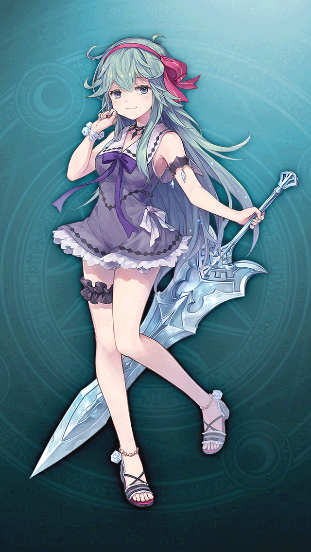 1girl, aqua_hair, artist_request, black_choker, blue_eyes, breasts, chest_ribbon, choker