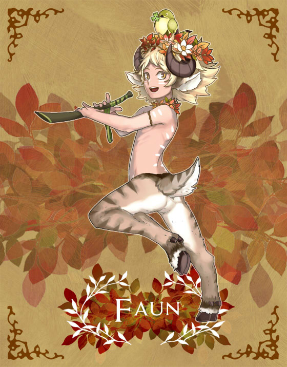 1boy, animal, animal_ears, animal_feet, animal_on_head, awii, bird, bird_on_head