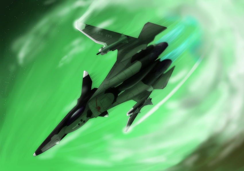 frx-00_mave, night, night_sky, sentou_yousei_yukikaze, sky, tsuyuki_(cyaco-103)