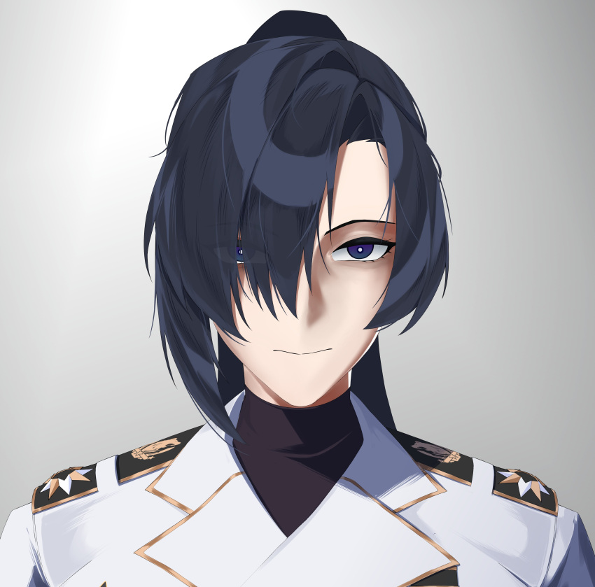 1girl, absurdres, ace_combat, ace_combat_7, asymmetrical_bangs, black_hair, black_sweater, close-up