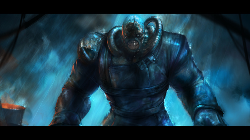 capcom, dark, joe-vriens, joe_vriens, marvel_vs_capcom_3, nemesis, rain, resident_evil