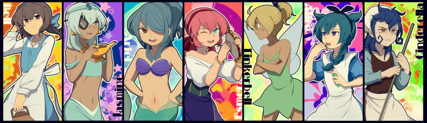 aladdin, aladdin_(disney), alice_(wonderland), alice_in_wonderland, anger_vein, apron, ariel_(disney), atlantis:_the_lost_empire