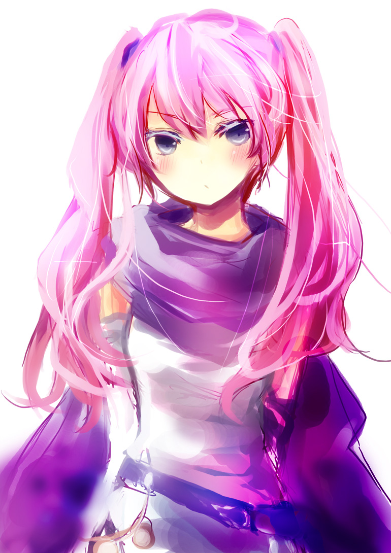1girl, belt, blush, elbow_gloves, fire_emblem, fire_emblem:_rekka_no_ken, long_hair, pink_hair