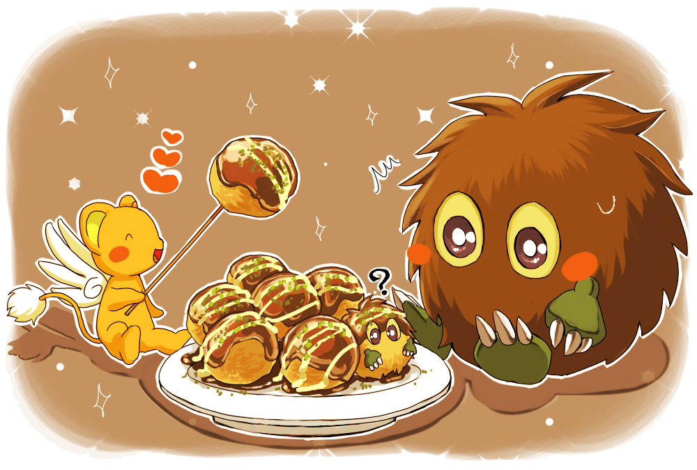 ^_^, bad_id, blush_stickers, card_captor_sakura, cardcaptor_sakura, closed_eyes, crossover, duel_monster