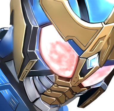 glowing_eyes, k@non, kamen_rider, kamen_rider_ixa, kamen_rider_kiva_(series), lowres, solo