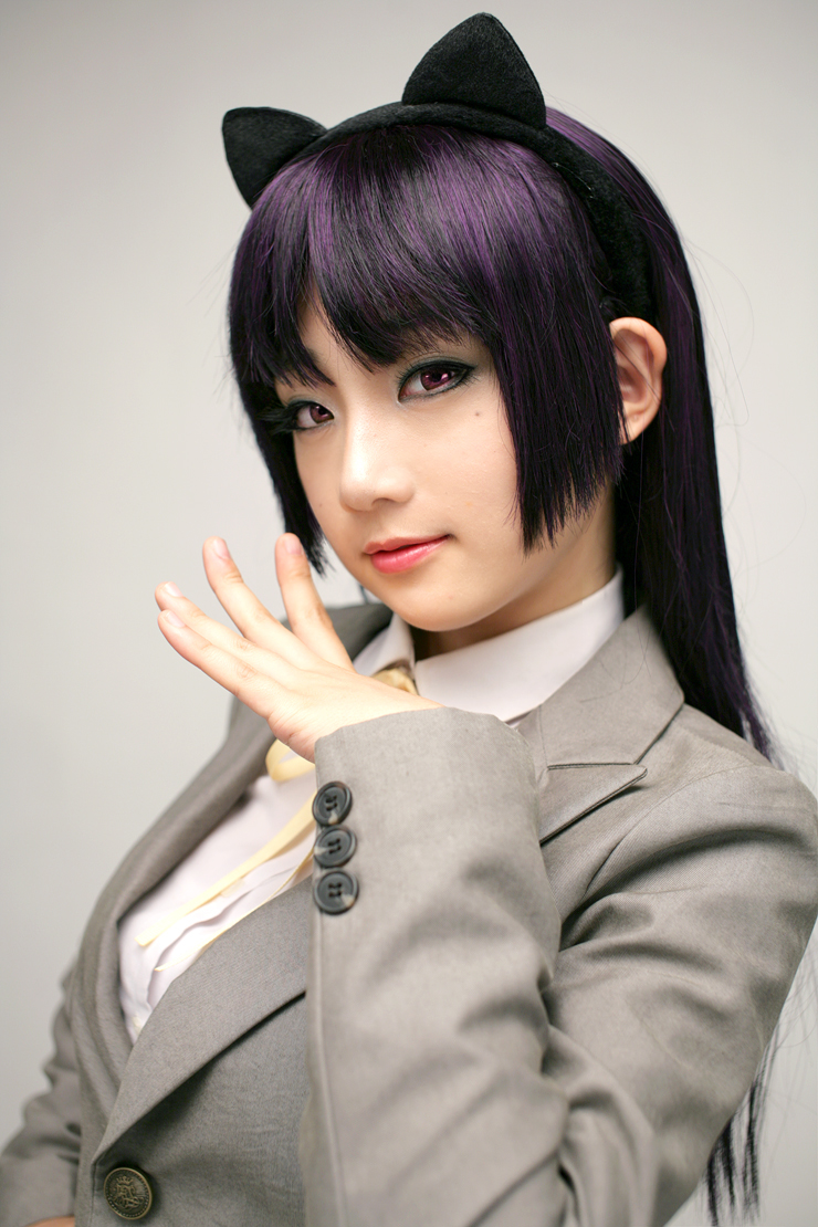 eki, gokou_ruri, kuroneko, ore_no_imouto_ga_konna_ni_kawaii_wake_ga_nai, photo, red_eyes