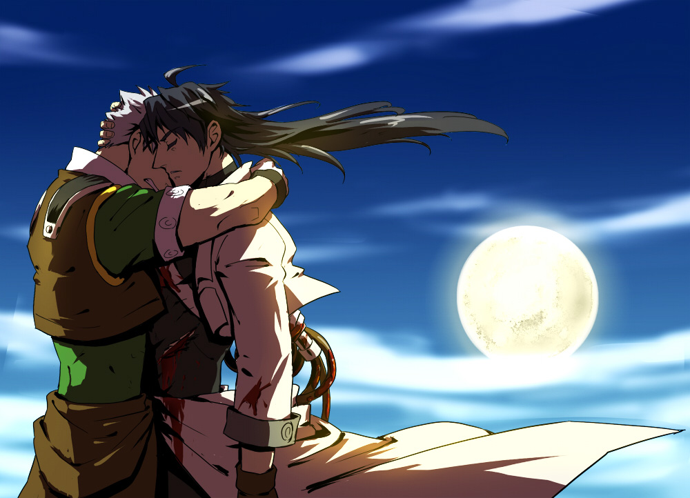 armband, artist_request, black_hair, blood, castlevania, castlevania:_circle_of_the_moon, clenched_teeth, coat