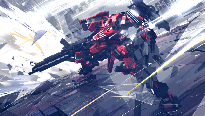 action, armored_core, coca-cola, gun, las91214, marlboro, mecha, nintendo