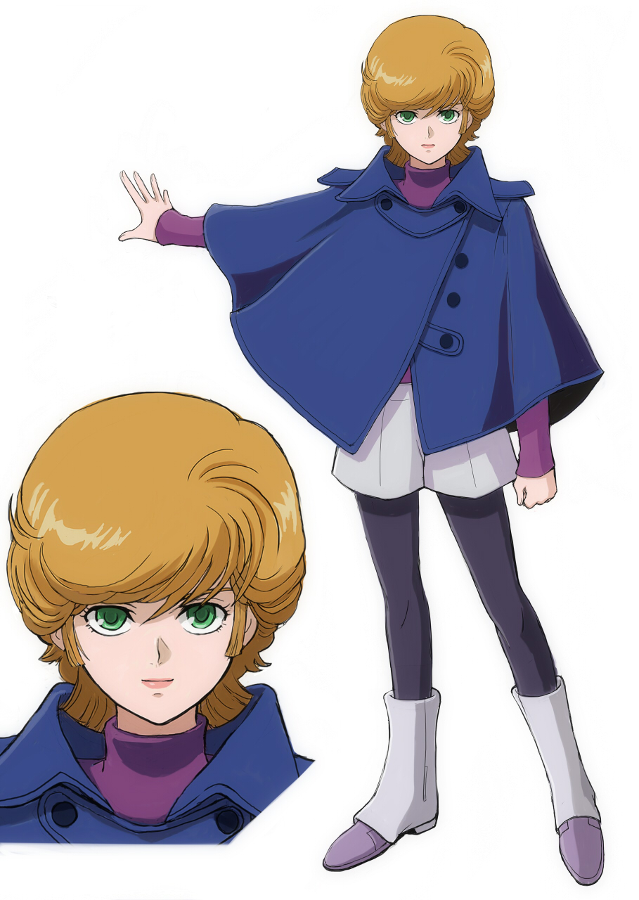 boots, cloak, gacha-m, gachamukku, green_eyes, gundam, gundam_unicorn, highres