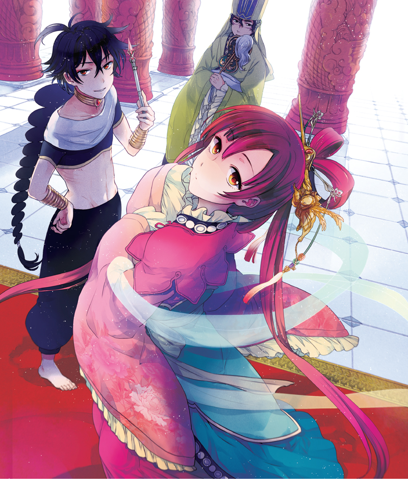 barefoot, braid, chinese_clothes, hanfu, jewelry, judal, ka_koubun, long_hair