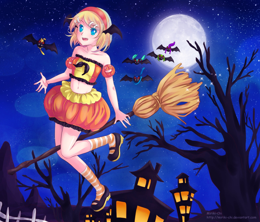 halloween, kagamine, kagamine_rin, rin, vocaloid
